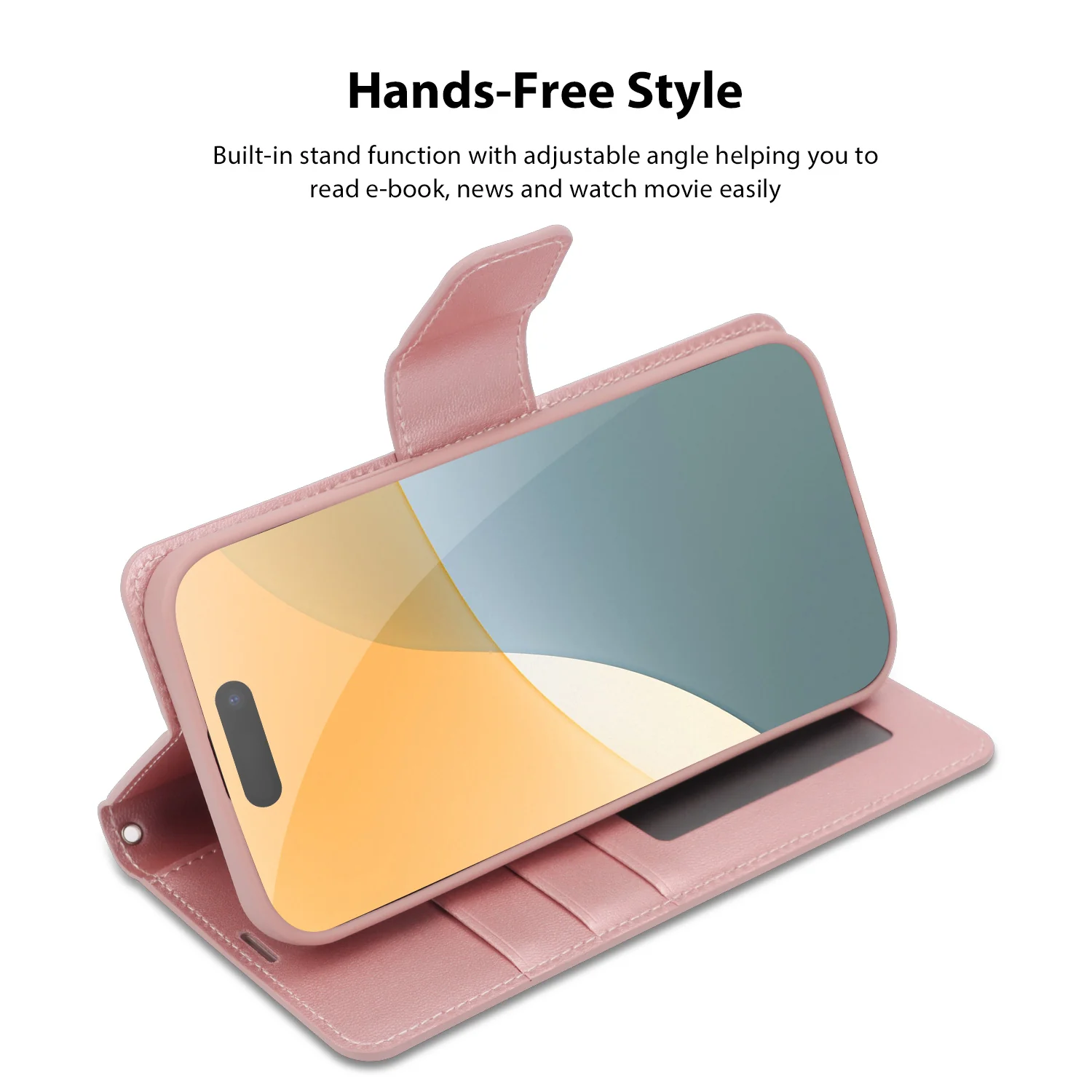 Tough On iPhone 16 Plus Flip Wallet Leather Case - Image 11