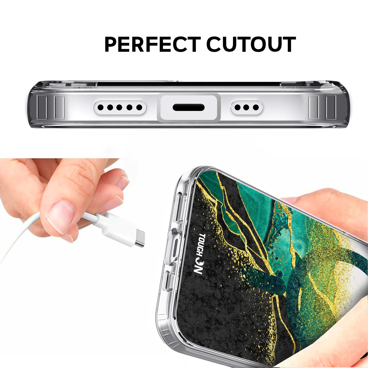 Tough On iPhone 16 Pro Case Emerald With MagSafe - Image 15