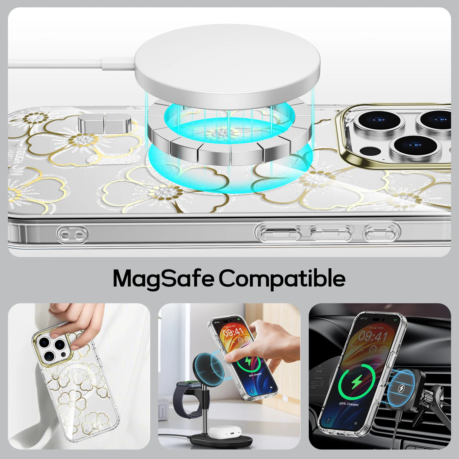 Tough On iPhone 16 Pro Case Emerald With MagSafe - Image 3