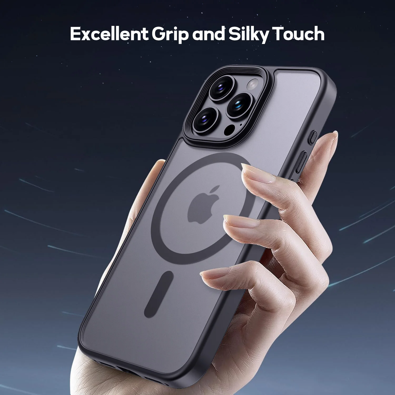 Tough On iPhone 16 Pro Case With MagSafe Matte Black - Image 6