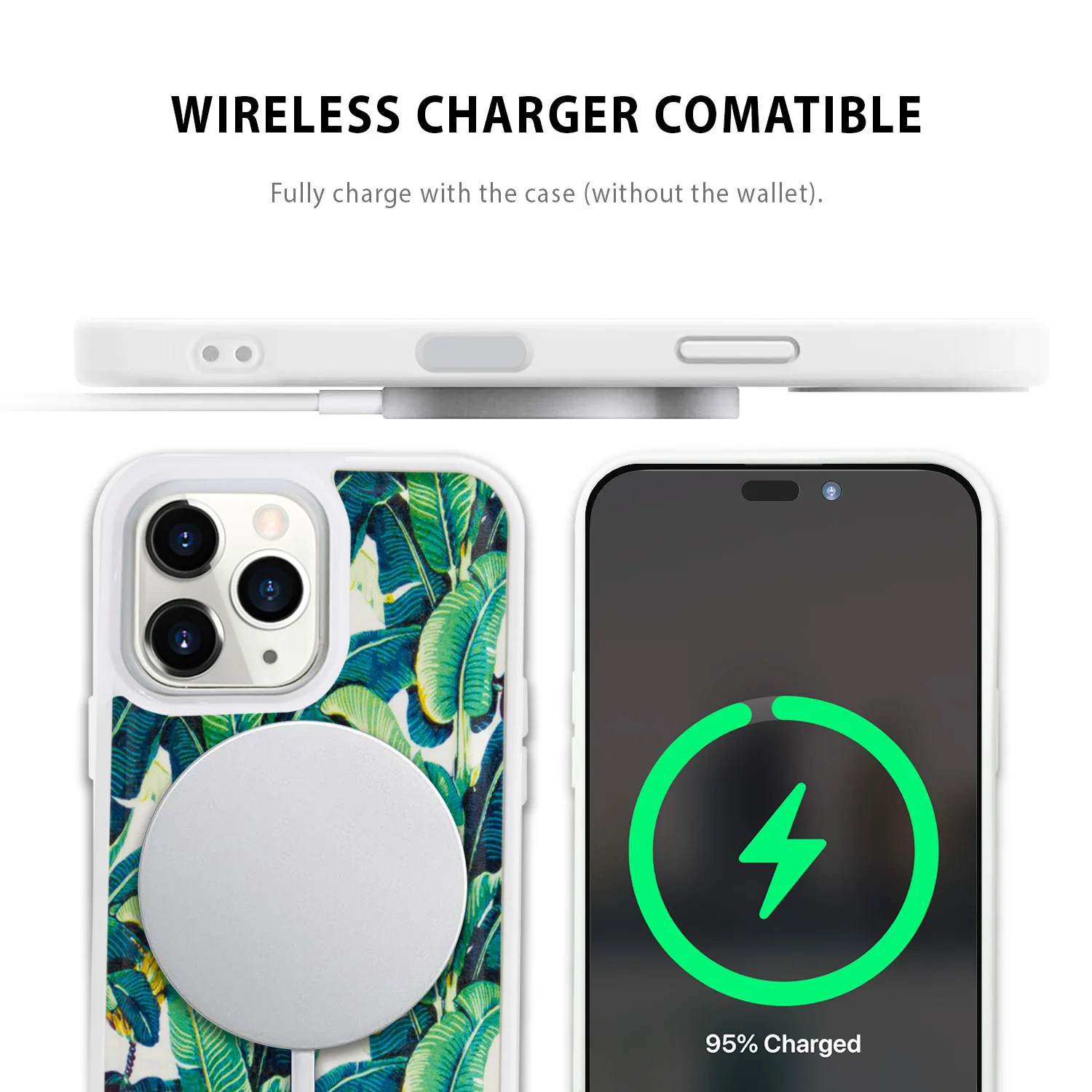 Tough On iPhone 16 Pro Case Magnetic Detachable Leather - Image 14