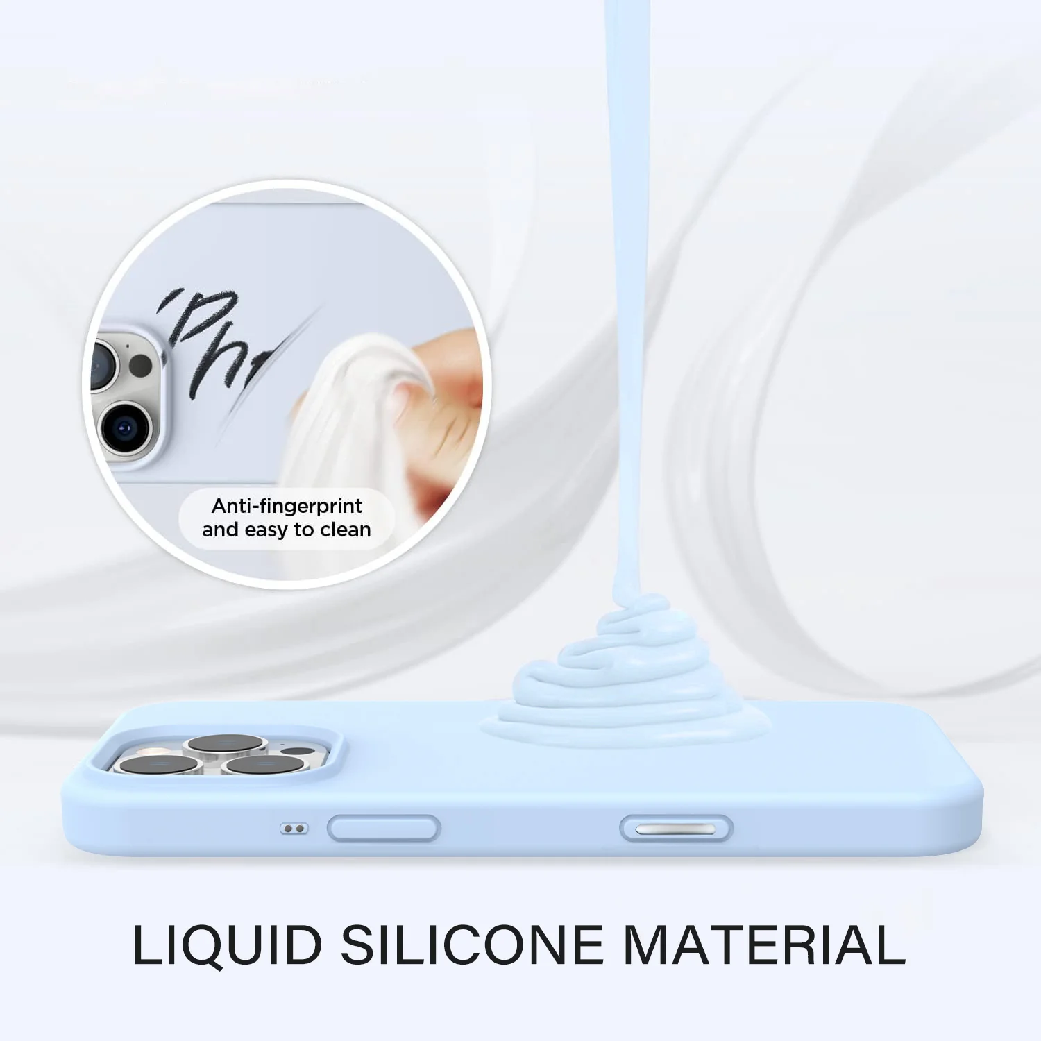 Tough On iPhone 16 Pro Strong Liquid Silicone Case with Magsafe - Image 17