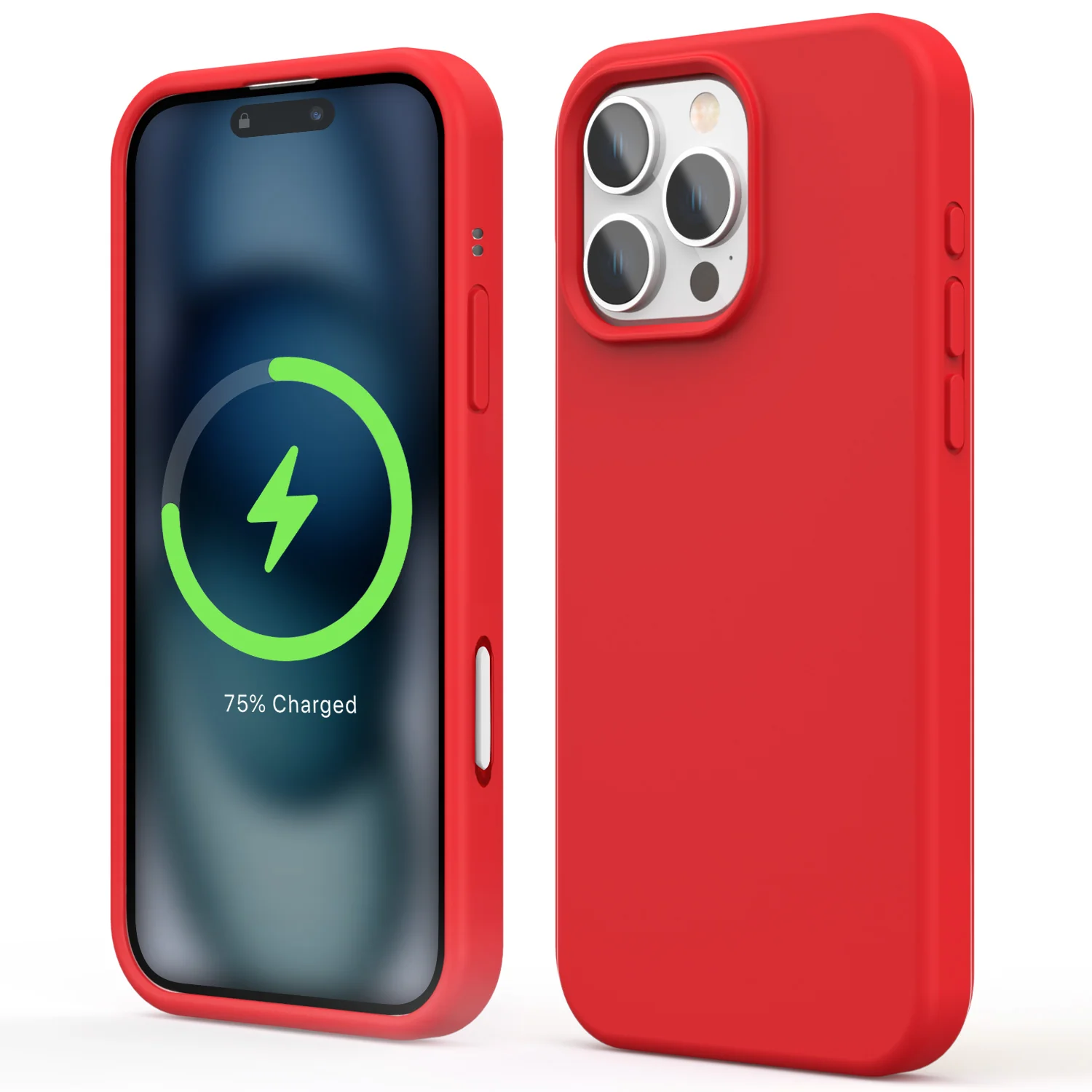 Tough On iPhone 16 Pro Strong Liquid Silicone Case with Magsafe - Image 7