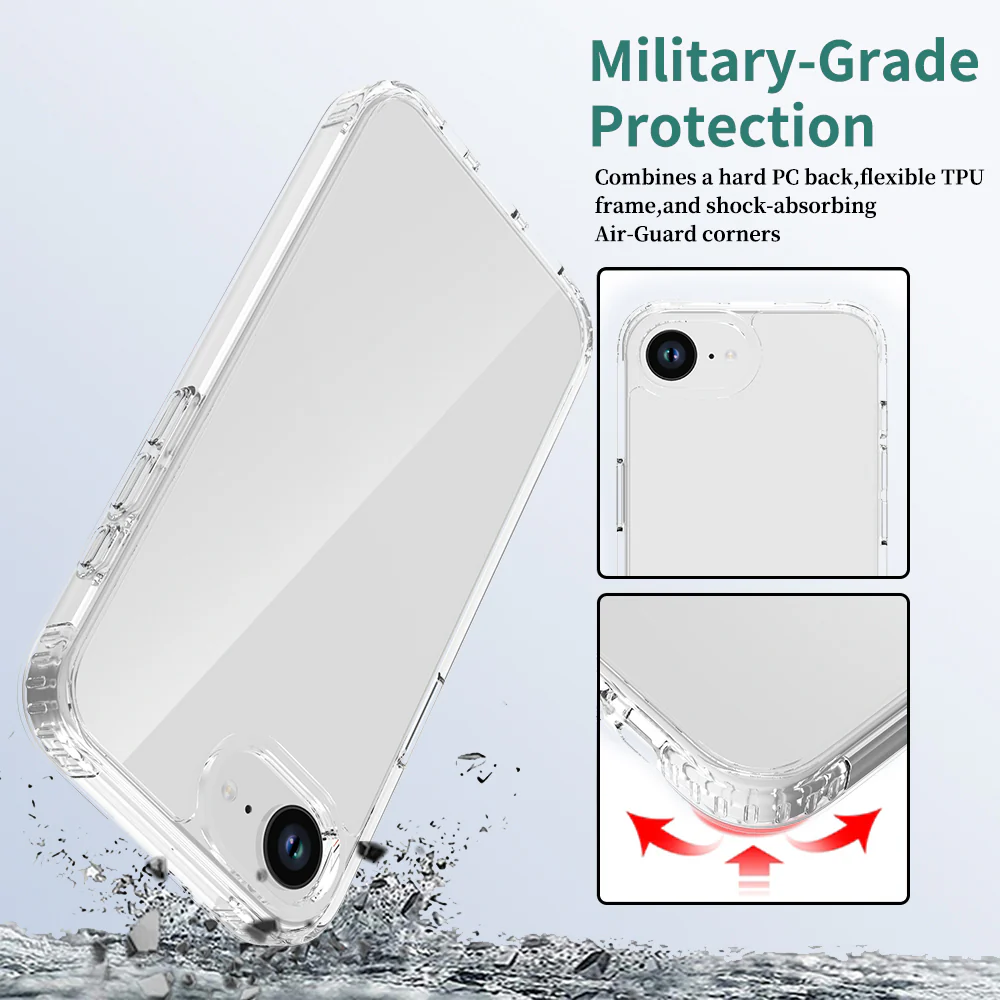 Tough On iPhone 17e / 16e Case Clear Air - Image 3