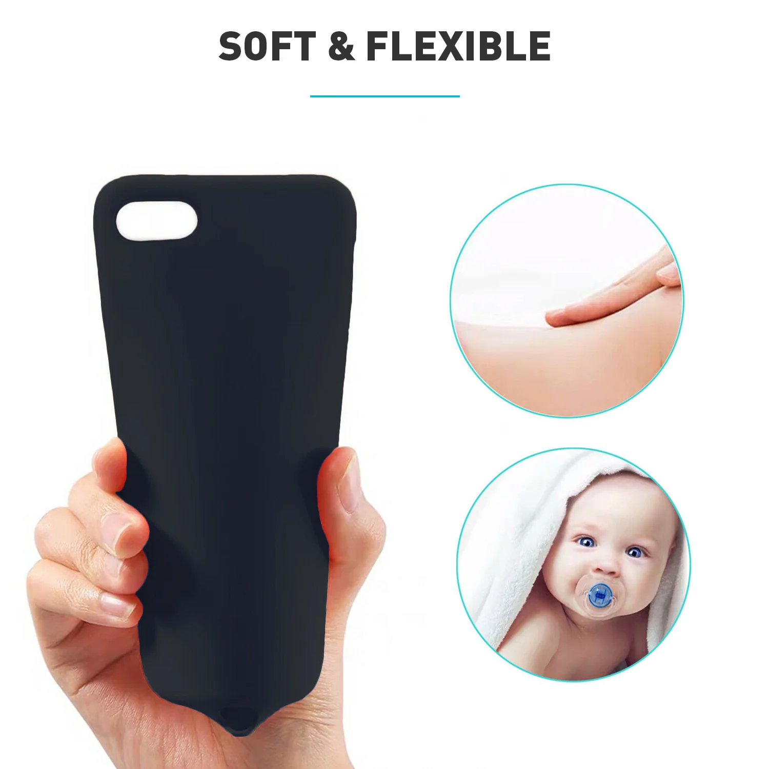 Tough On iPhone SE 2022 & 2020/iPhone 7 & 8 Case Liquid Silicone - Image 4