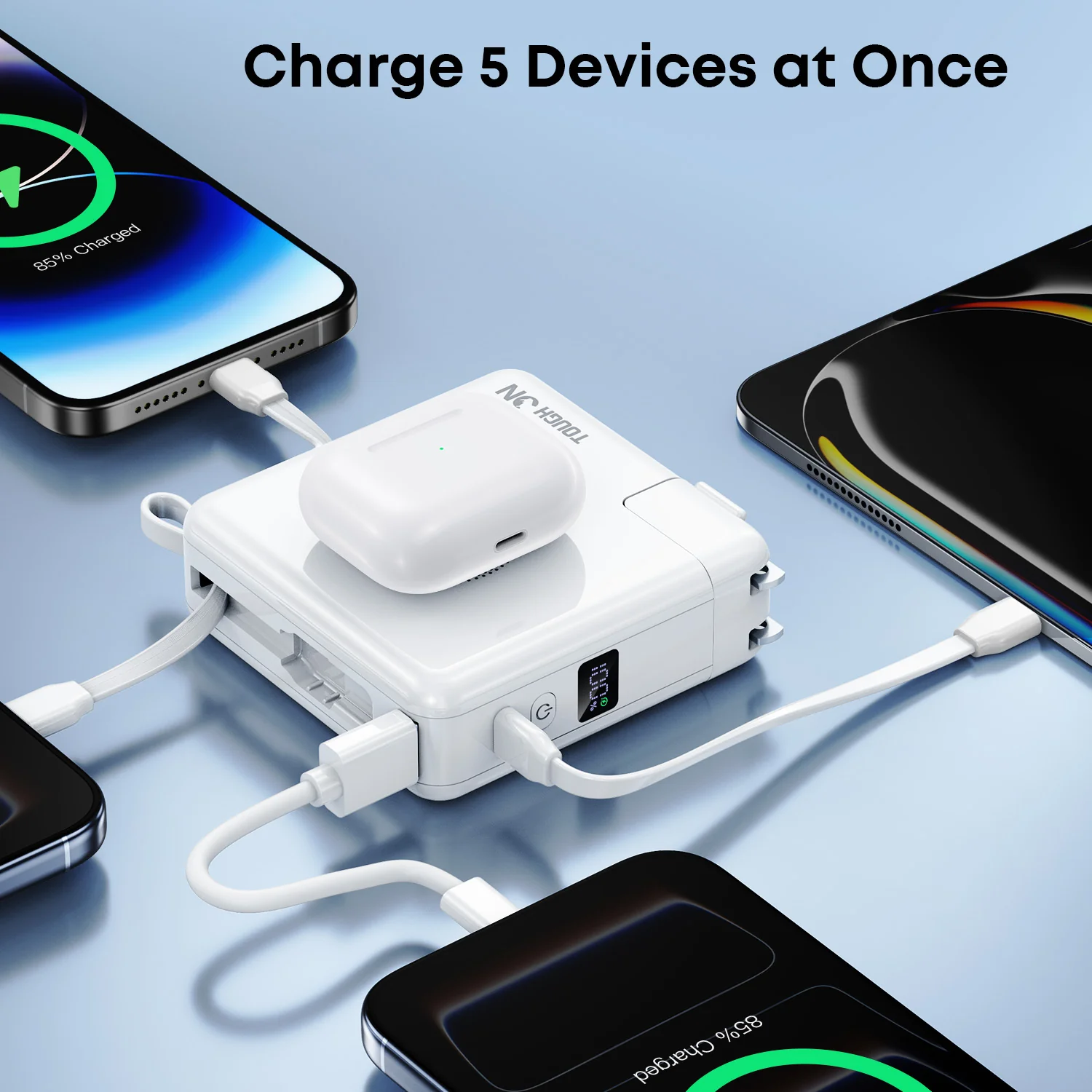 Tough On MagGo 5-in-1 Universal Travel Power Bank 10000mAh - Image 2