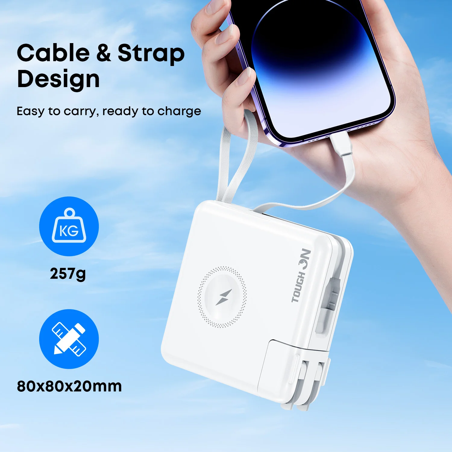 Tough On MagGo 5-in-1 Universal Travel Power Bank 10000mAh - Image 9