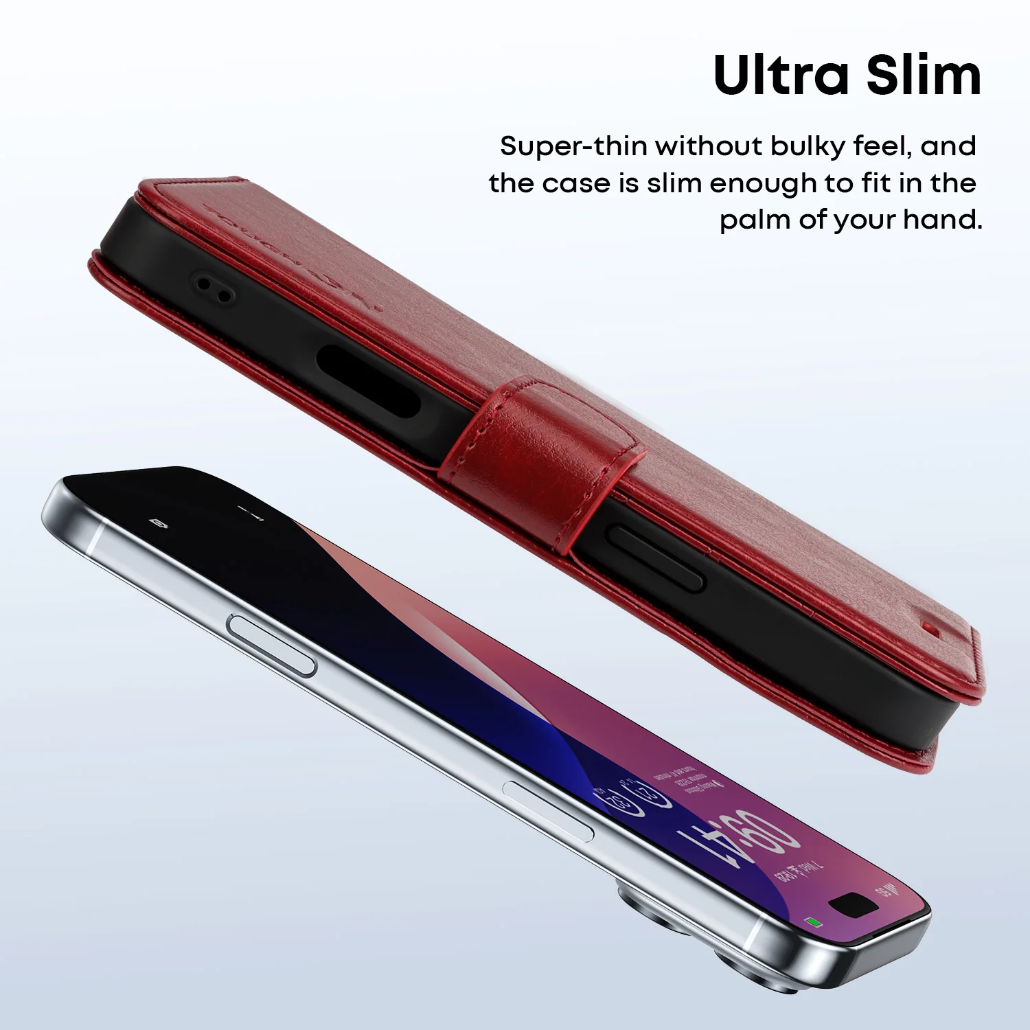 Tough On Magnetic Detachable Leather Case for iPhone 17 Series - Image 16