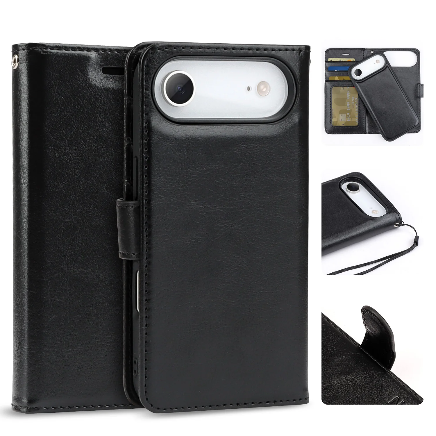 Tough On Magnetic Detachable Leather Case for iPhone 17 Series - Image 33