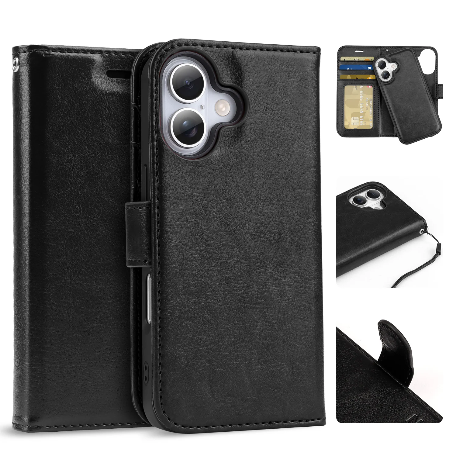 Tough On Magnetic Detachable Leather Case for iPhone 17 Series - Image 35