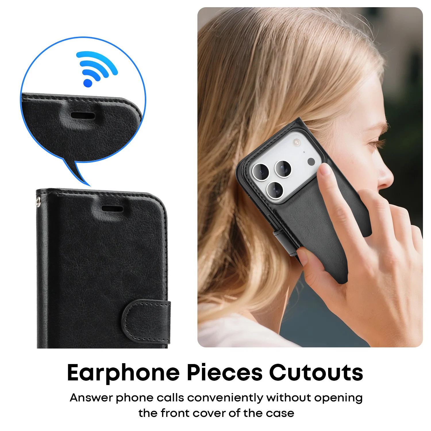 Tough On Magnetic Detachable Leather Case for iPhone 17 Series - Image 7