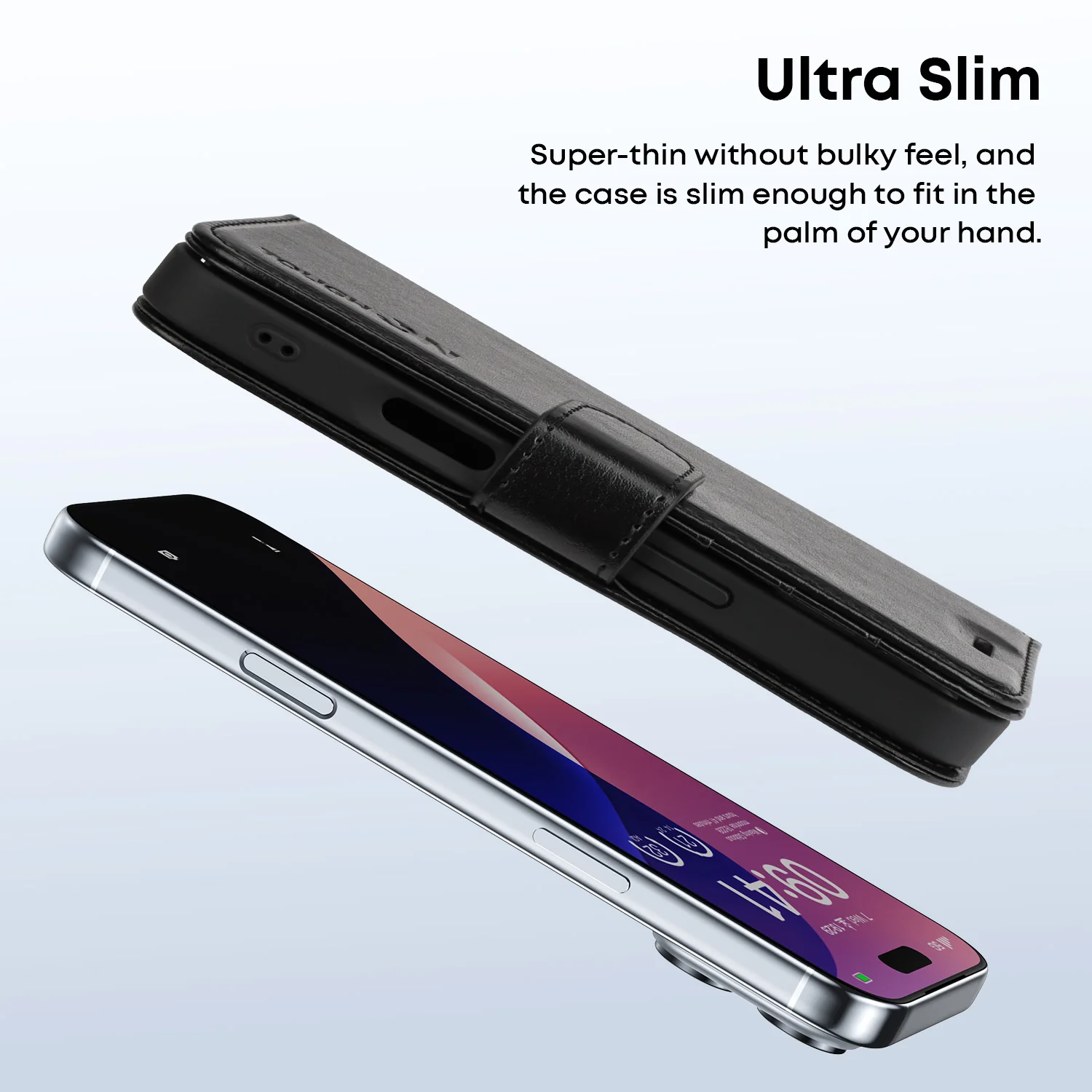 Tough On Magnetic Detachable Leather Case for iPhone 17 Series - Image 8