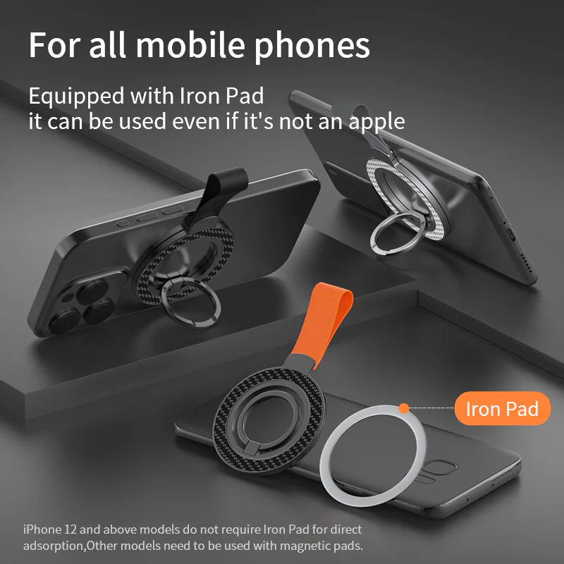 Tough On Magnetic Phone Grip Holder with Kickstand - Image 6