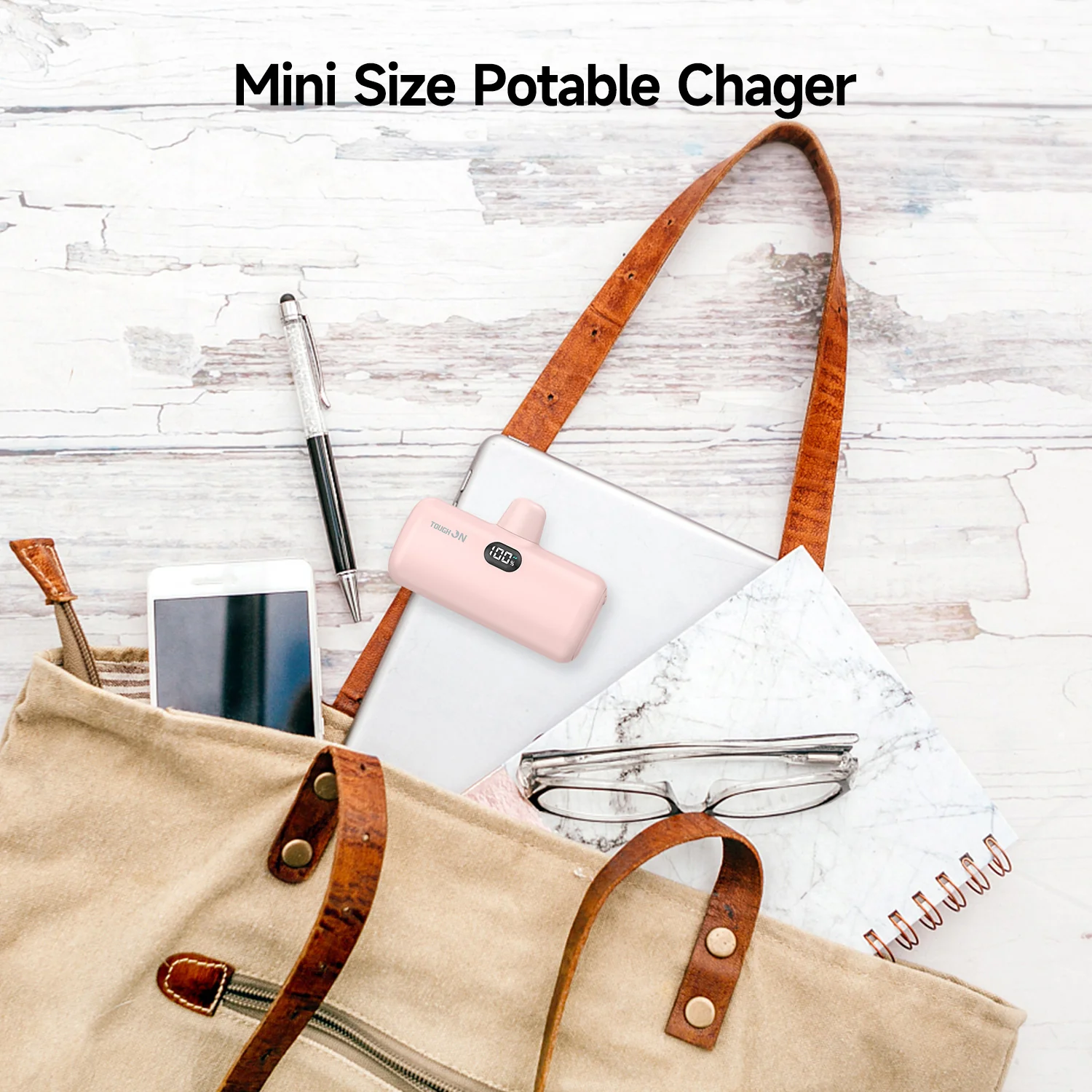 Tough On Mini Portable Charger 5000mAh Power Bank PD Fast Charging for iPhone - Image 15
