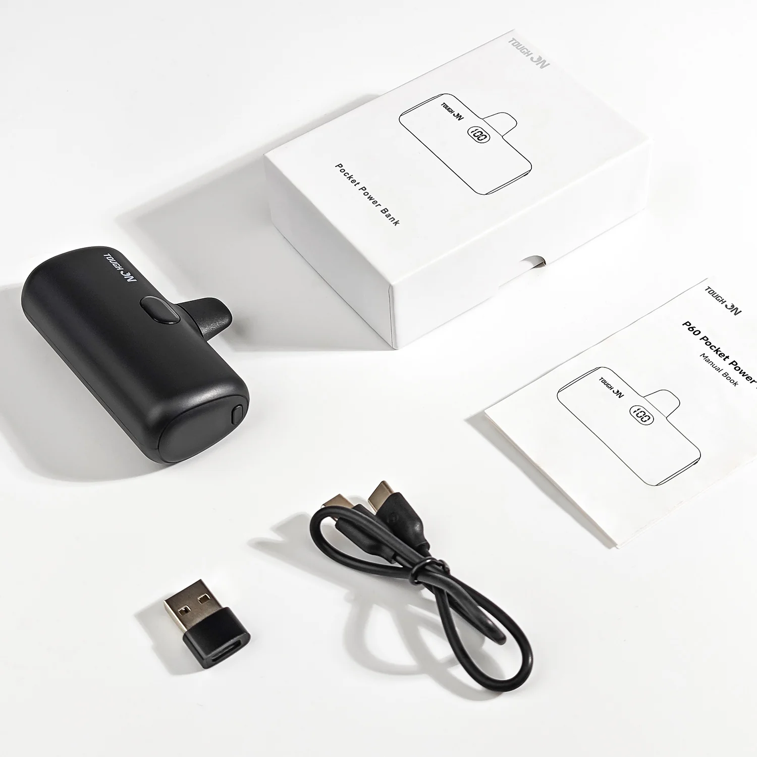 Tough On Mini Portable Charger 5000mAh Power Bank PD Fast Charging for iPhone - Image 9