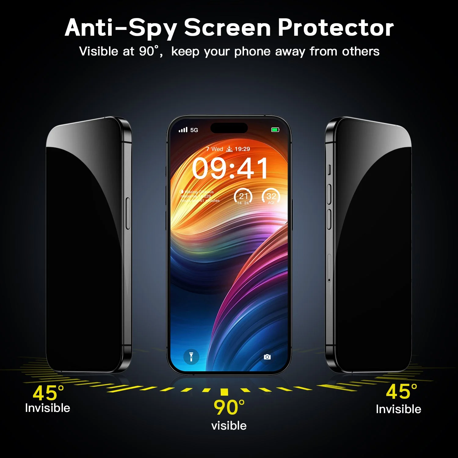 Tough On Privacy Nano Glass Screen Protector for iPhone - Image 9
