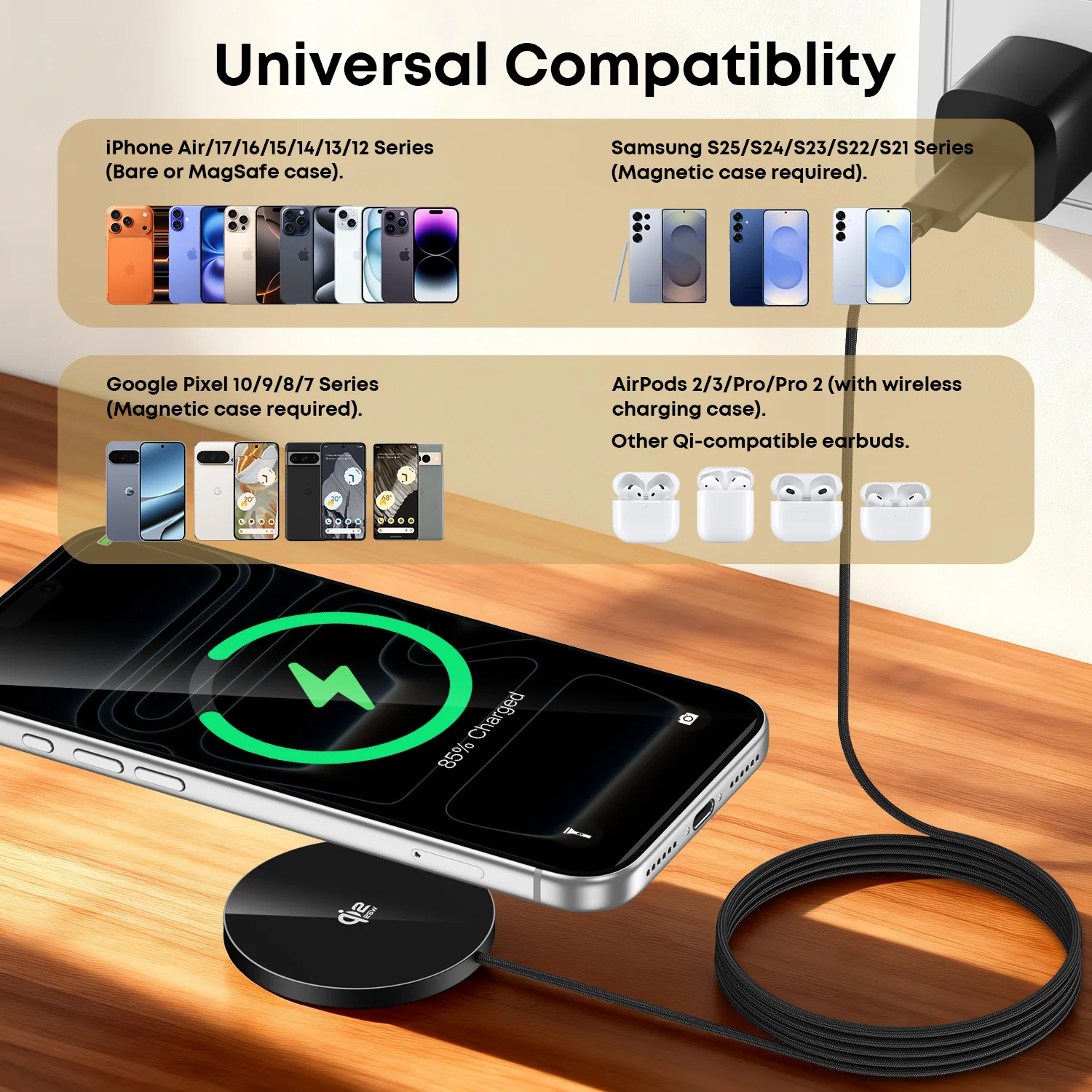 Tough On Qi2.2 25W Wireless Charging Pad - Image 14