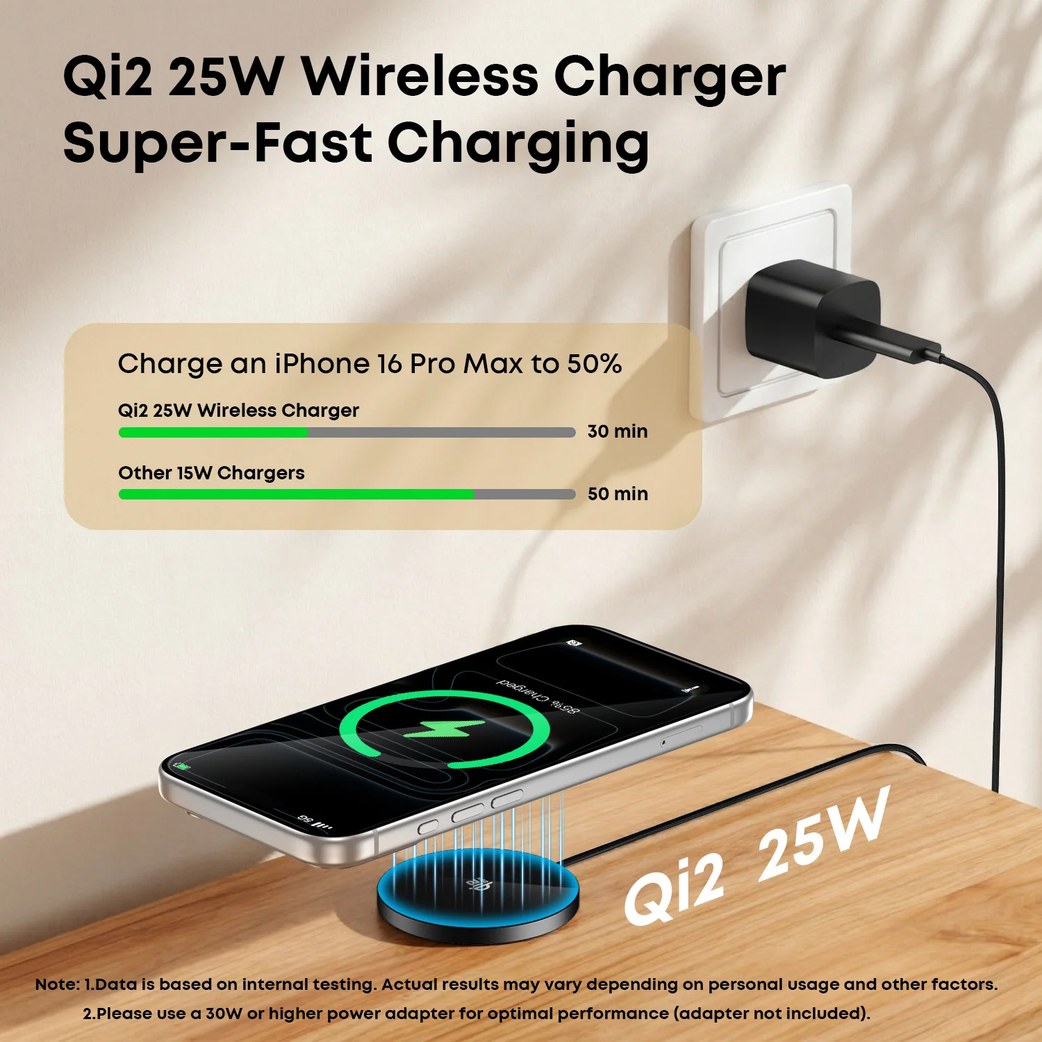 Tough On Qi2.2 25W Wireless Charging Pad - Image 9