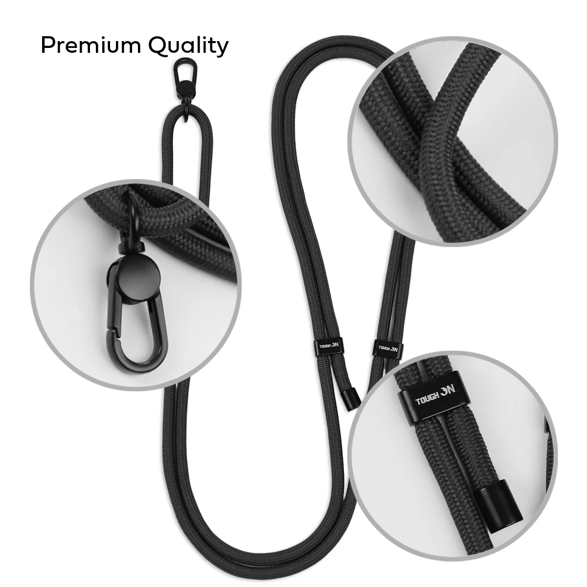 Tough On Rope Phone Strap with Card Crossbody Phone Lanyard - Image 6