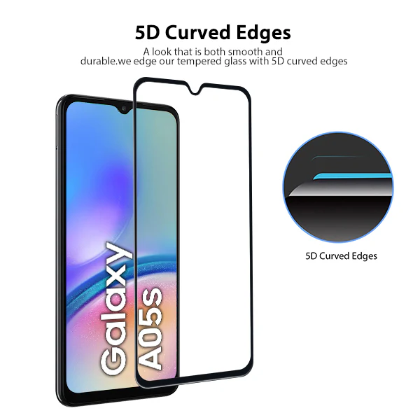 Tough On Samsung Galaxy A05S 2.5D Tempered Glass Screen Protector - Image 6