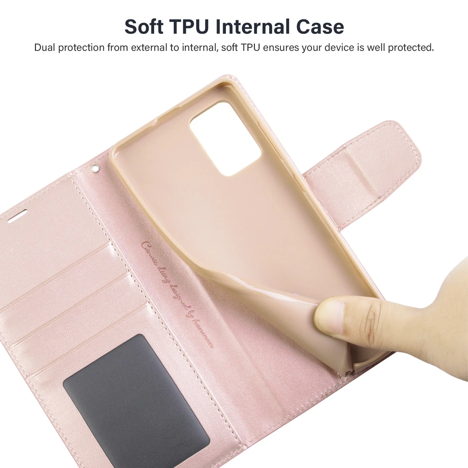 Tough On Samsung Galaxy A15 5G Case Wallet Leather Cover - Image 11