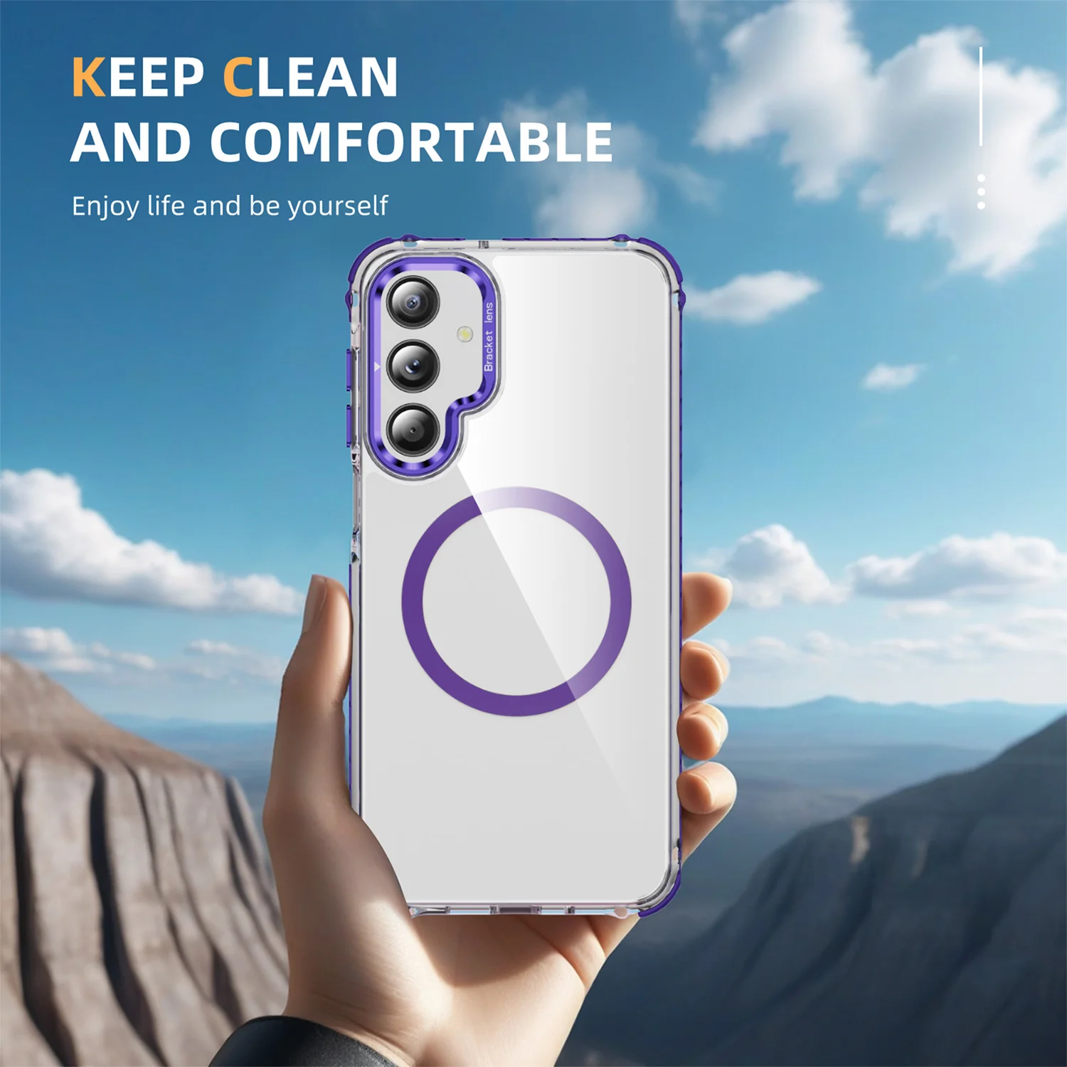 Tough On Samsung Galaxy A16 Case Camera Stand with Magnetic - Image 12