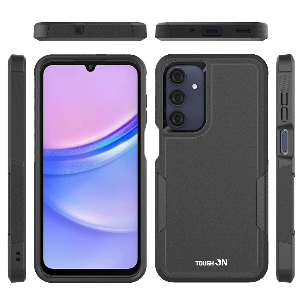 Tough On Samsung Galaxy A16 Case Tough Armor Black - Image 2