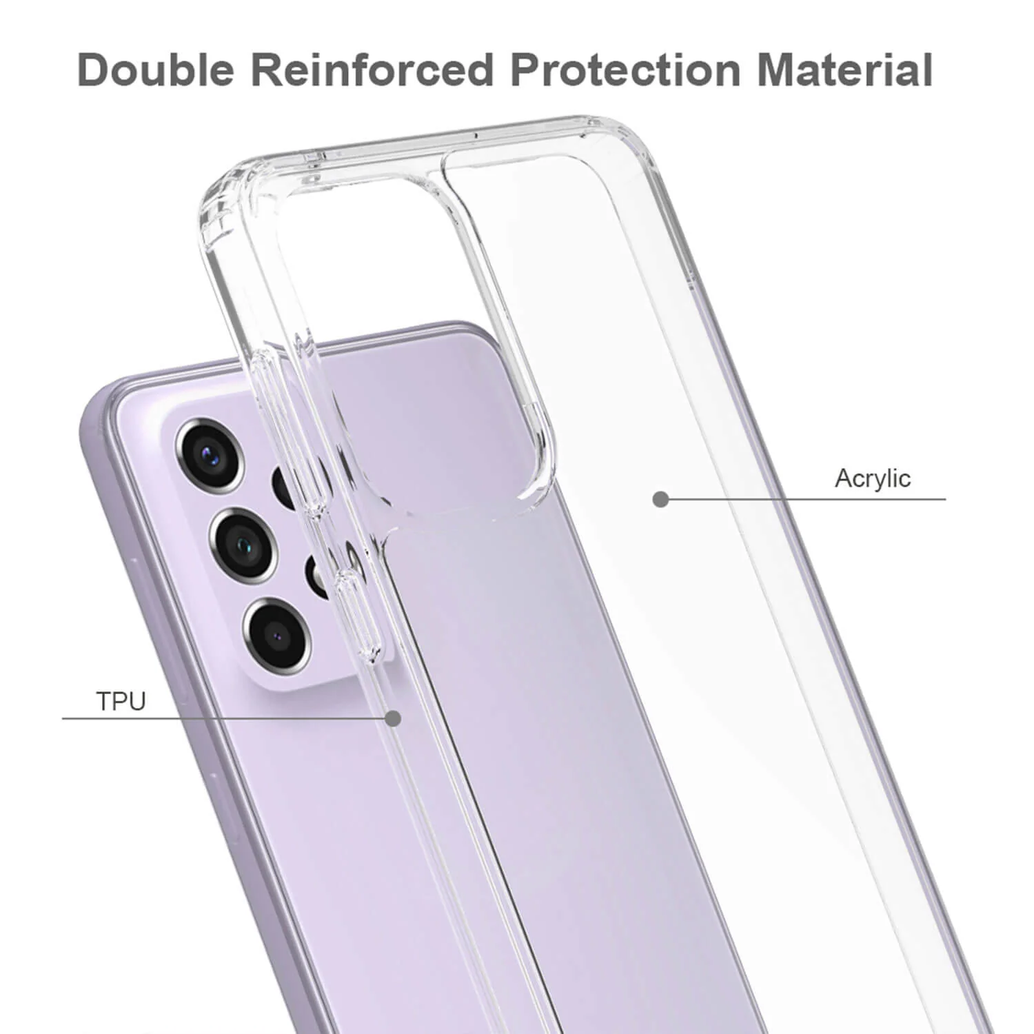 Tough On Samsung Galaxy A33 5G Case Clear Air - Image 3