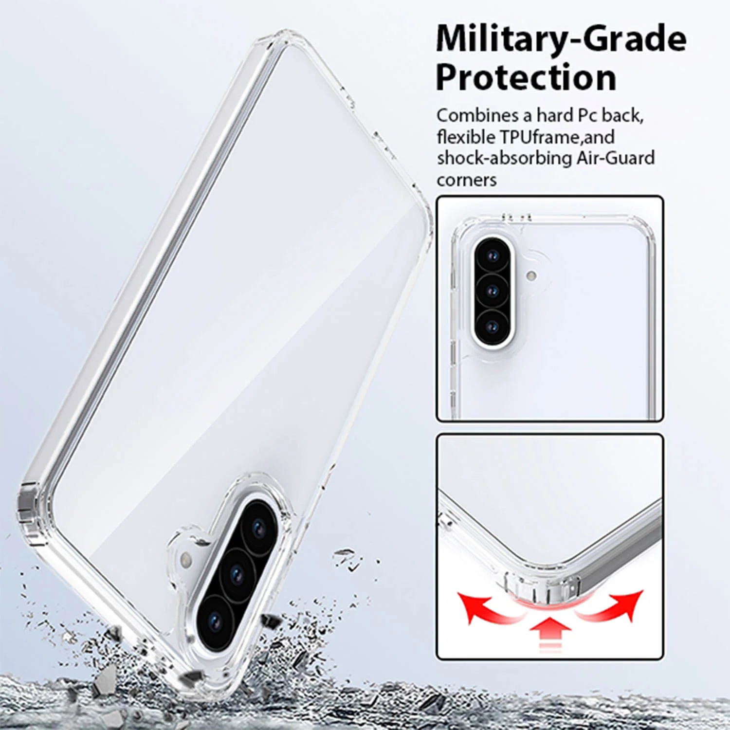 Tough On Samsung Galaxy A36 Case Clear Air - Image 5