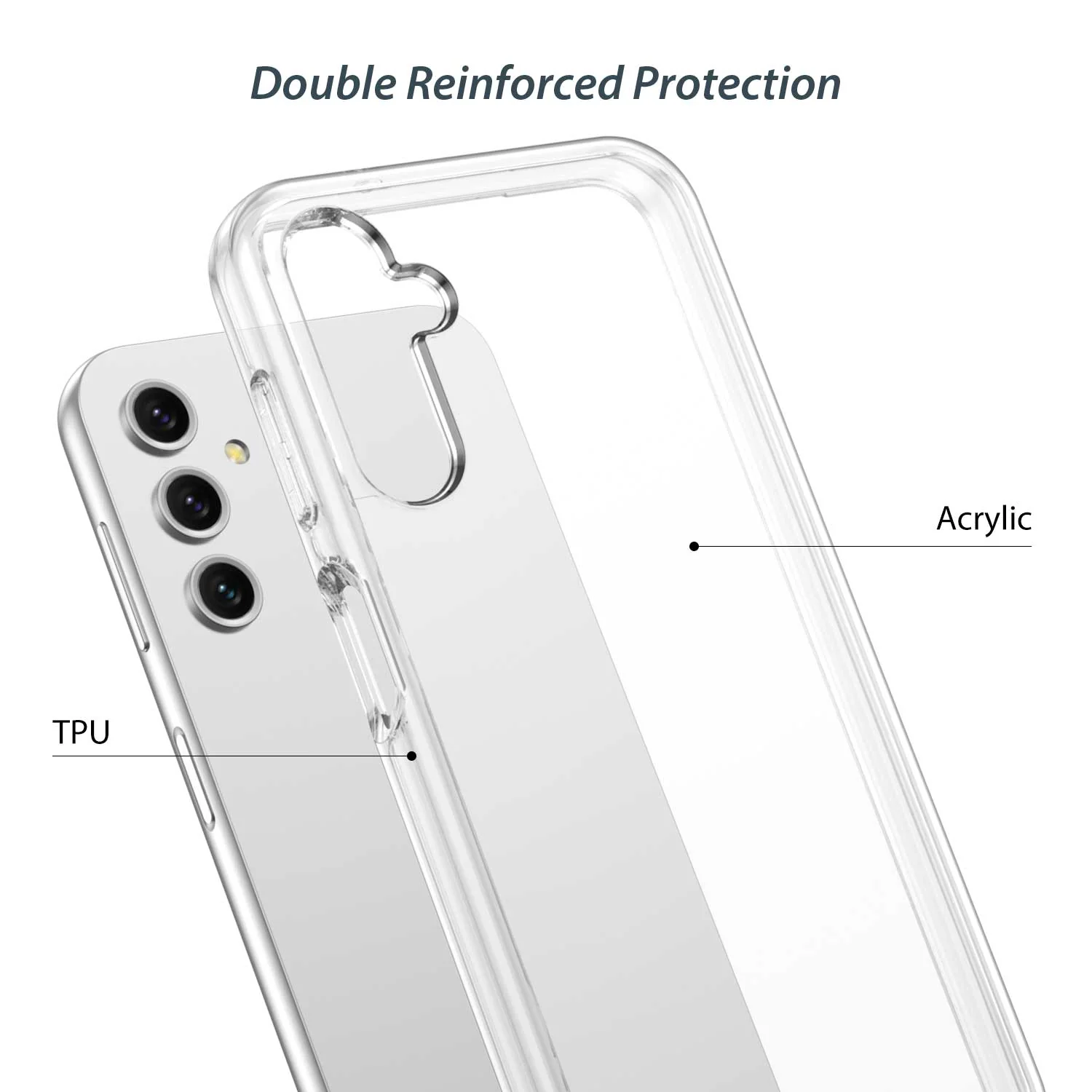 Tough On Samsung Galaxy A54 5G Case Clear Air - Image 3