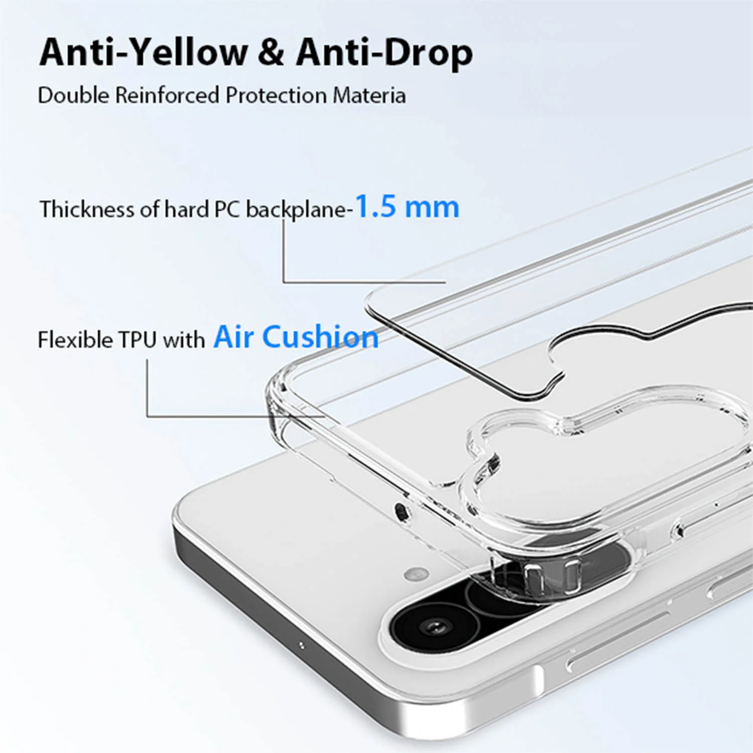 Tough On Samsung Galaxy A56 Case Clear Air - Image 3