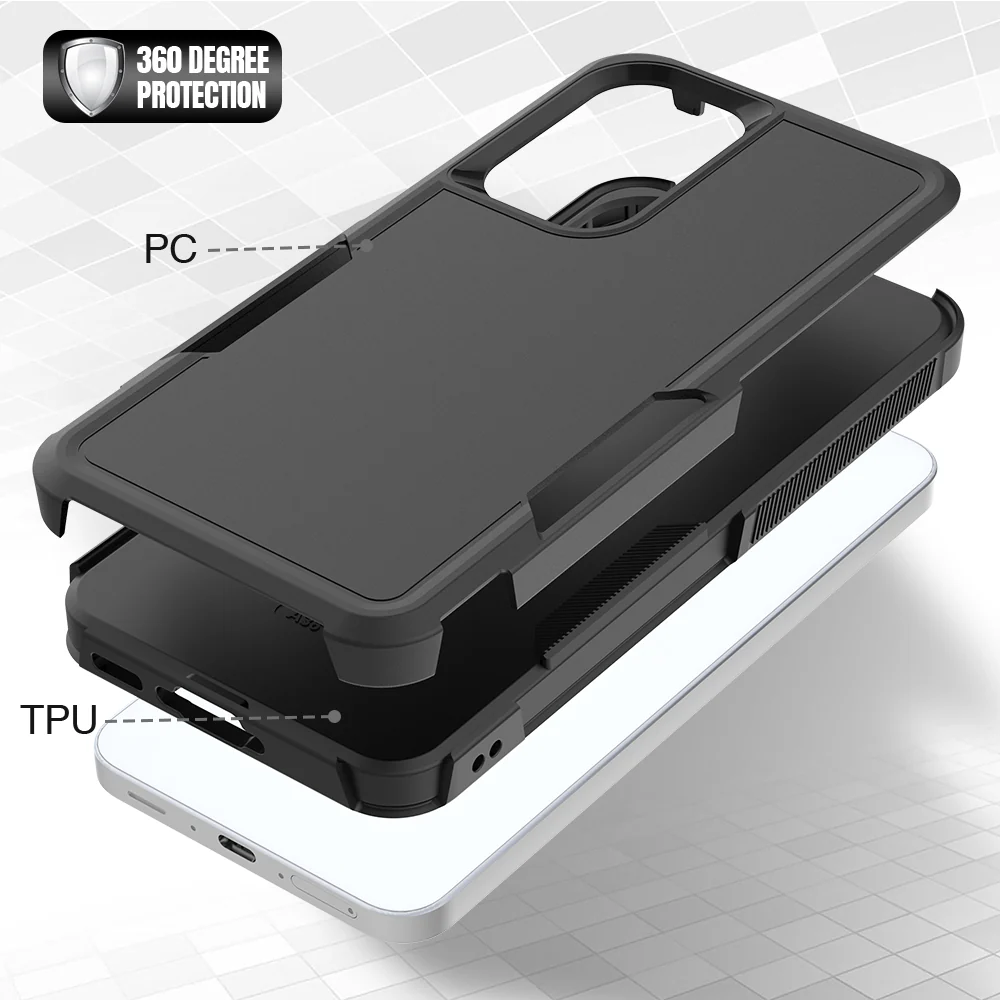 Tough On Samsung Galaxy A56 Case with MagSafe Heavy Armor Black - Image 5