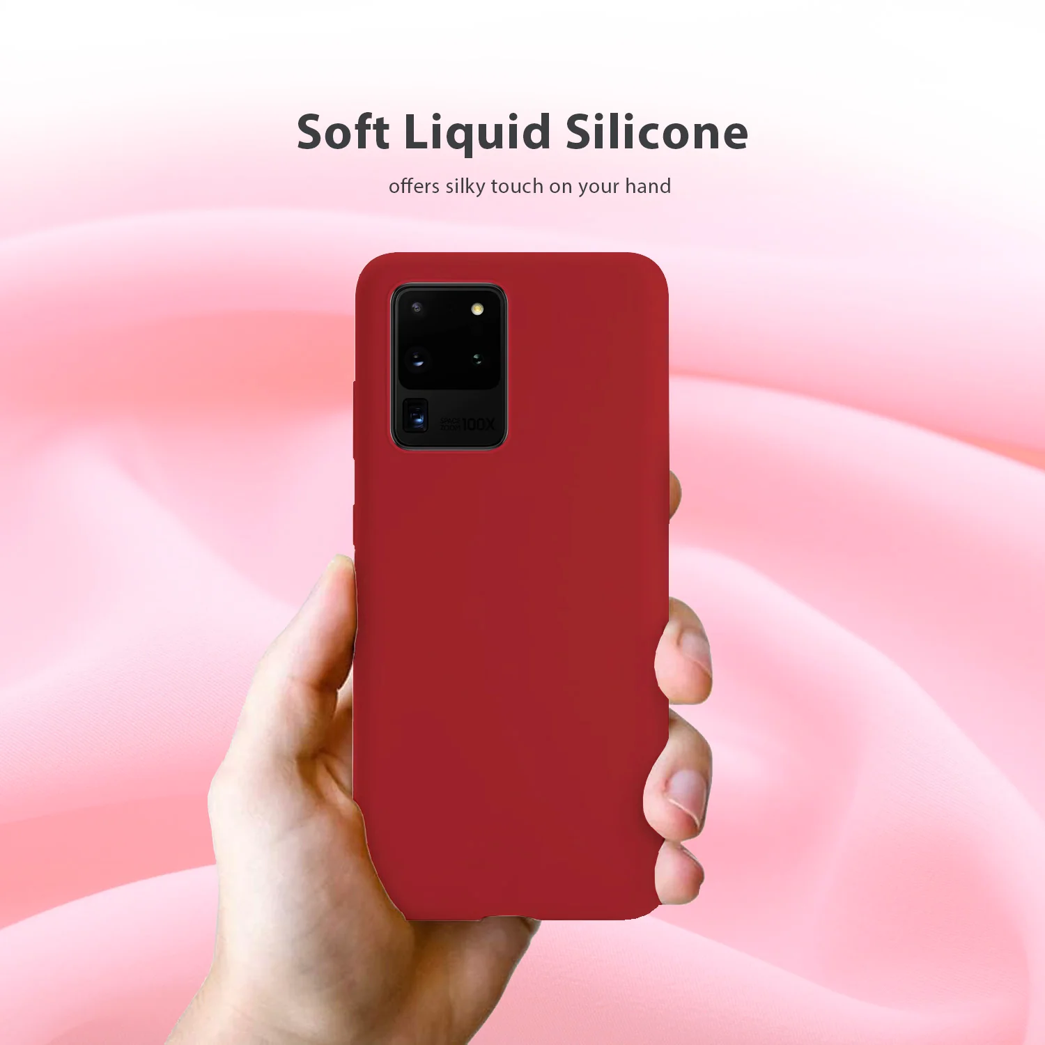 Tough on Samsung Galaxy S20 Ultra Case Liquid Silicone - Image 14