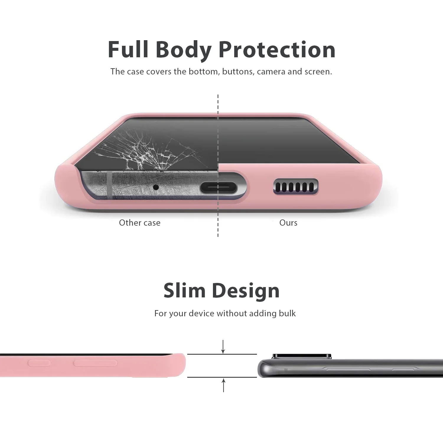 Tough on Samsung Galaxy S20 Ultra Case Liquid Silicone - Image 3
