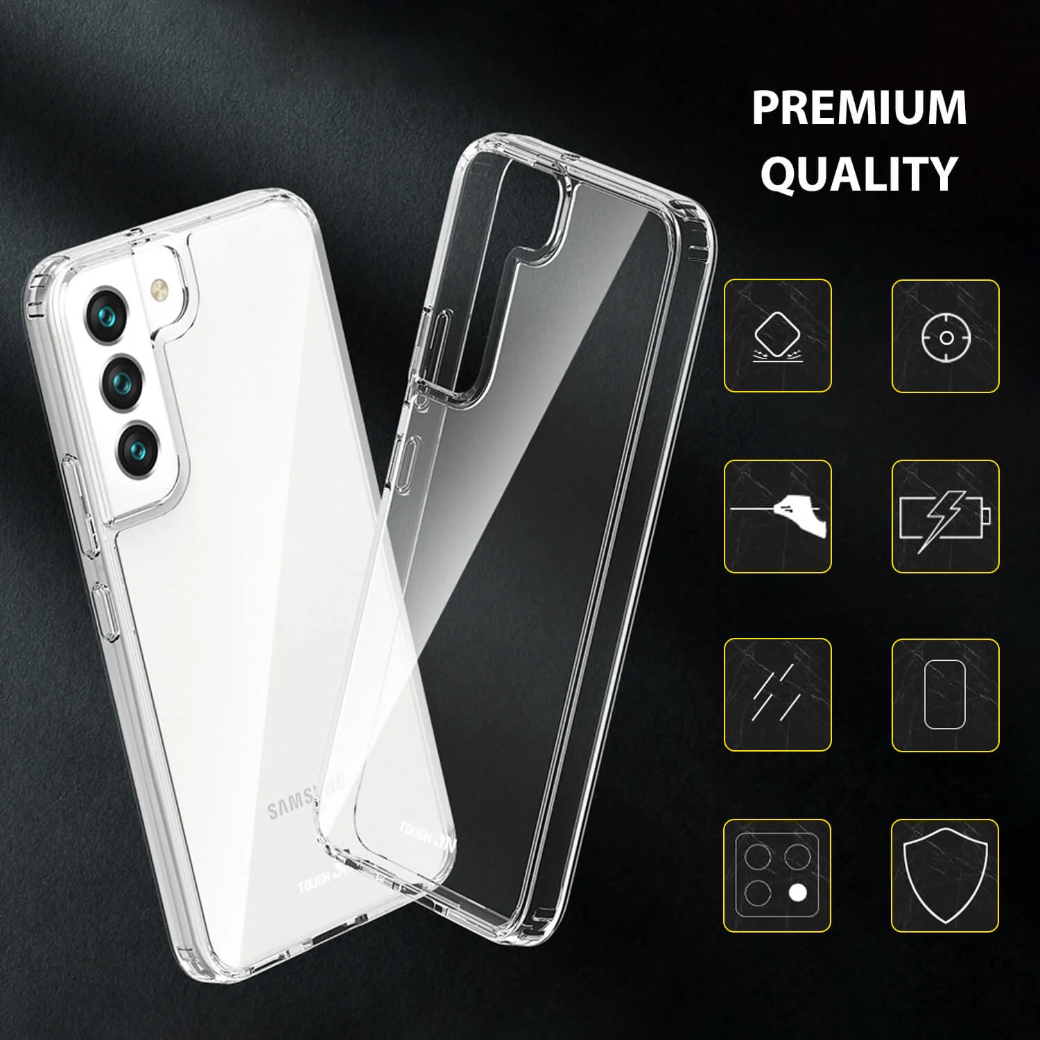 Tough On Samsung Galaxy S21 FE 5G Case Air Clear - Image 6
