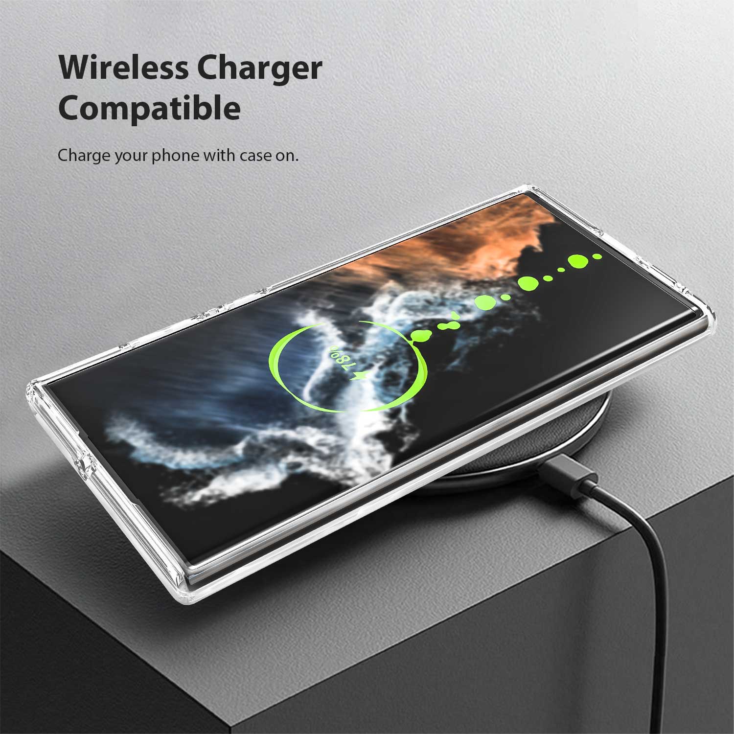 Tough On Samsung Galaxy S22 Ultra 5G Case Tough Clear - Image 7