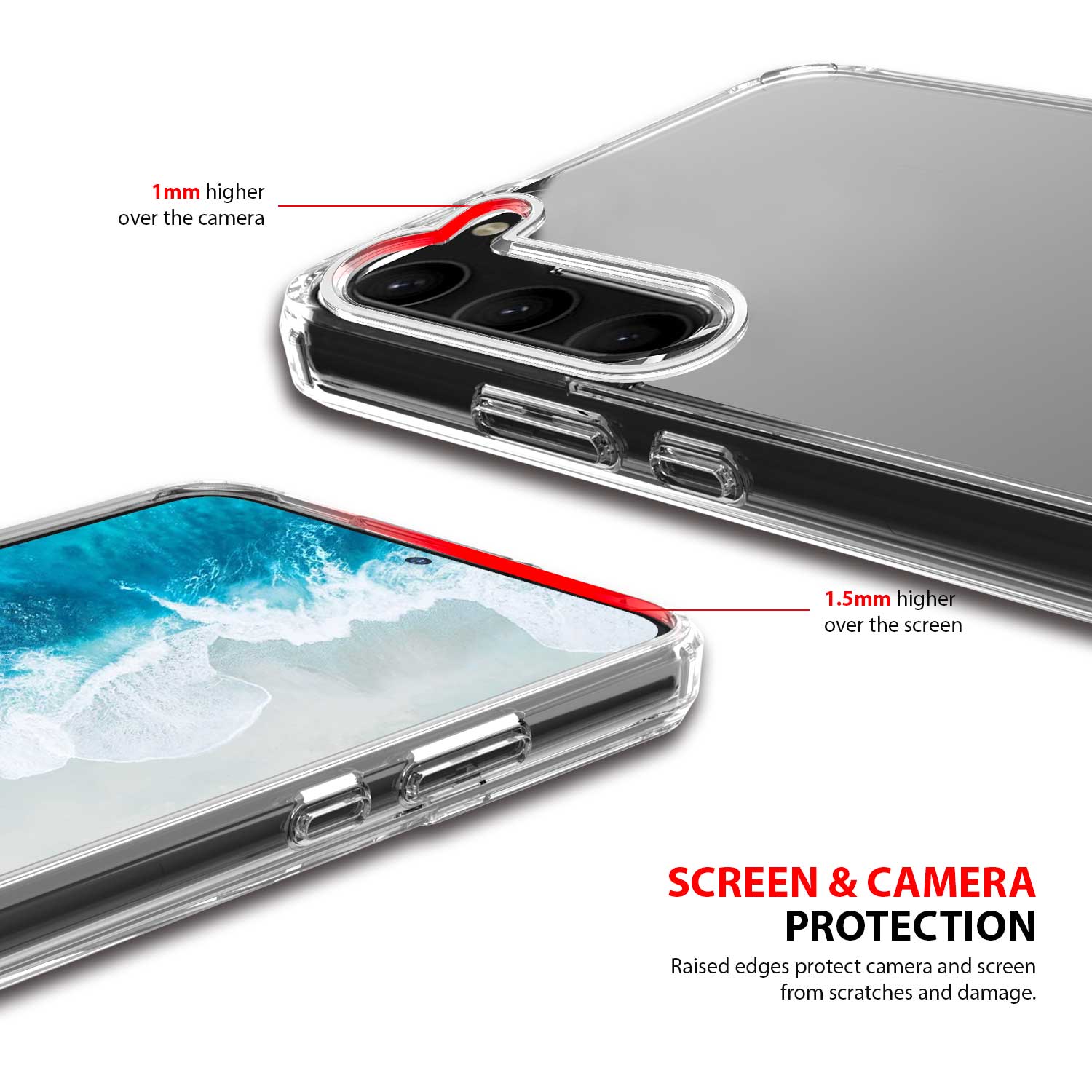 Tough On Samsung Galaxy S23 Plus Case Clear Air - Image 3