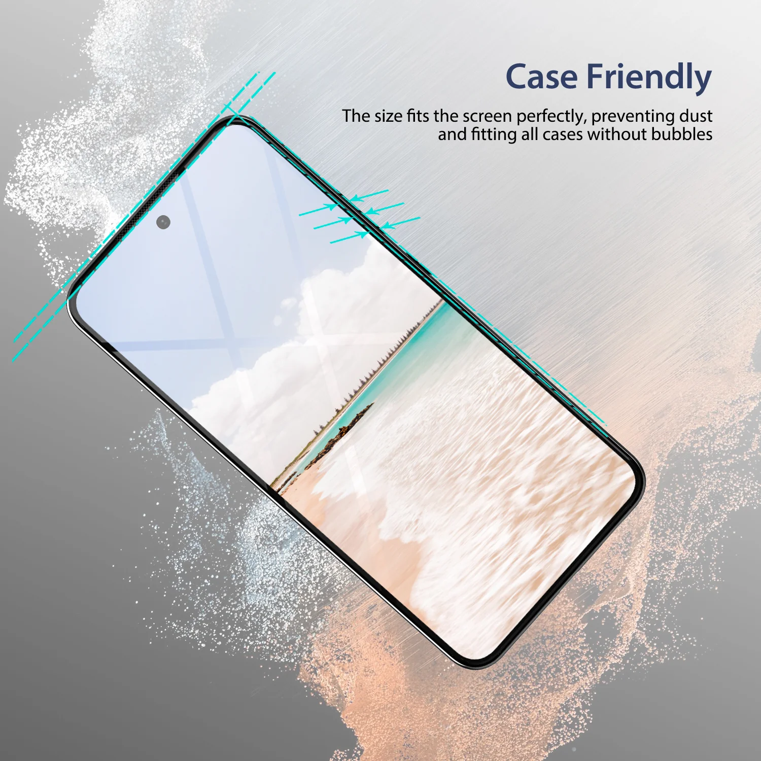 Tough On Samsung Galaxy S23 Plus Screen Tempered Glass Protector - Image 4