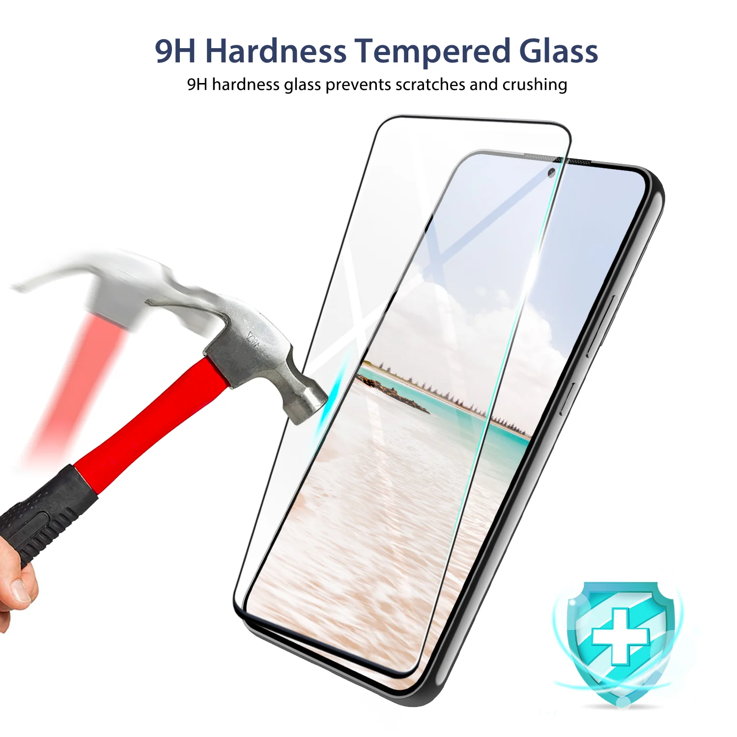 Tough On Samsung Galaxy S23 Tempered Glass Screen Protector - Image 5