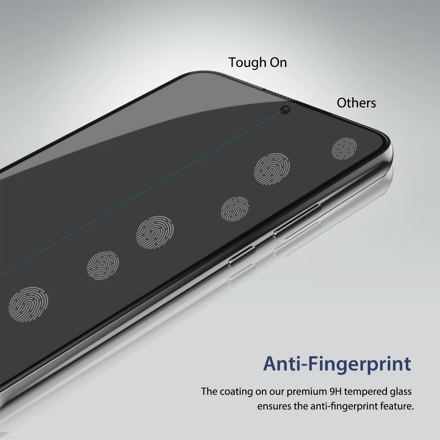 Tough On Samsung Galaxy S23 Tempered Glass Screen Protector - Image 8