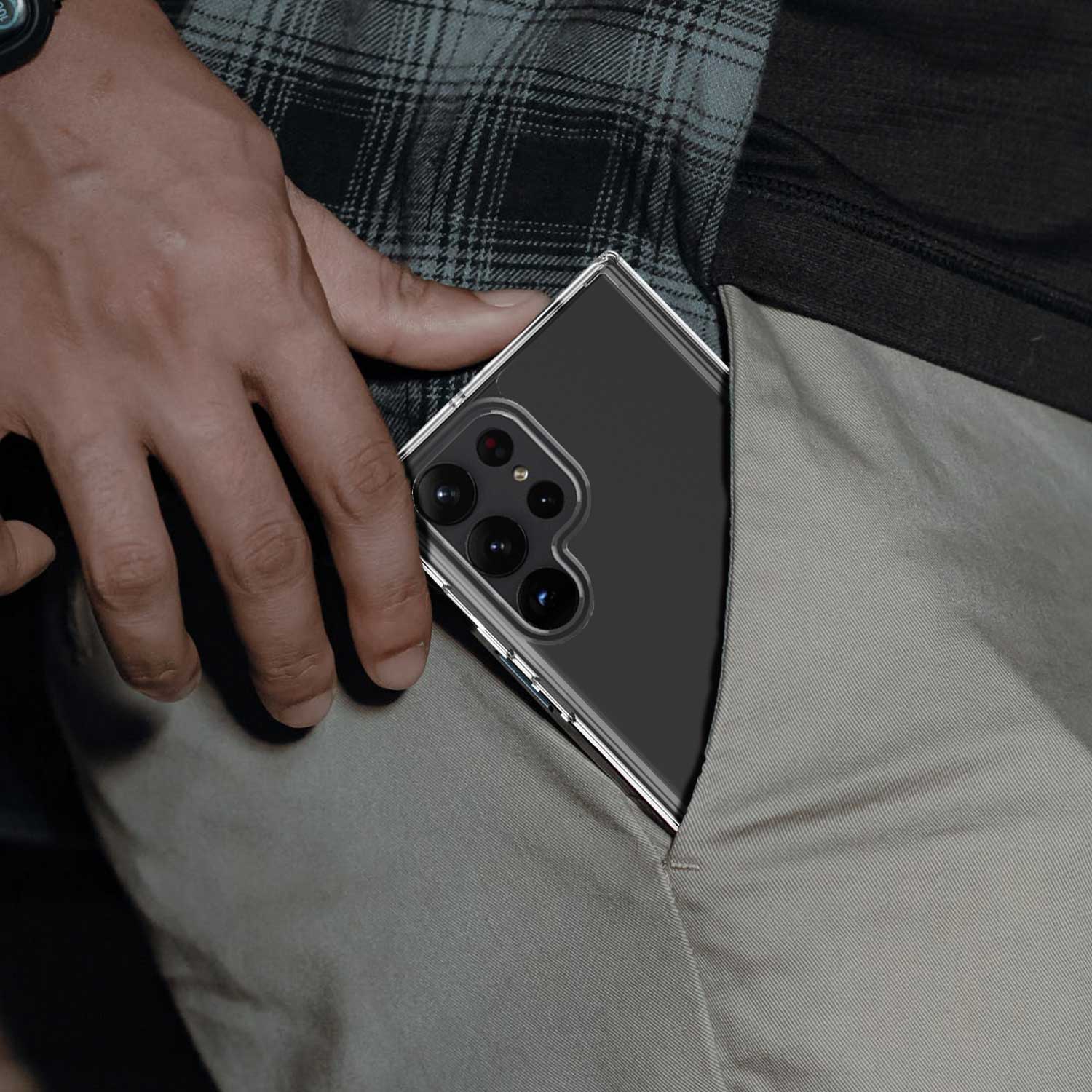 Tough On Samsung Galaxy S23 Ultra Case Clear Air - Image 9