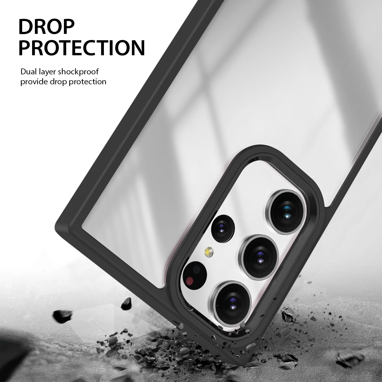 Tough On Samsung Galaxy S23 Ultra Clear Case Protector - Image 5
