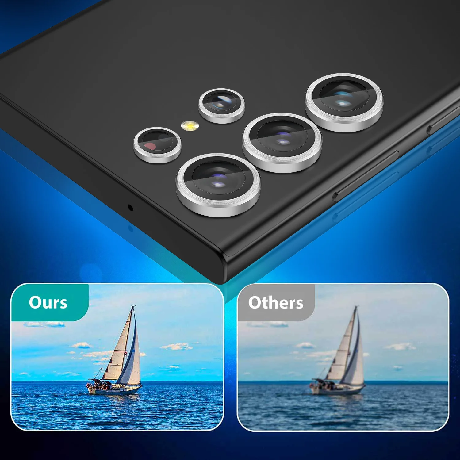 Tough On Samsung Galaxy S23 Ultra Rear Camera Lens Protector - Image 10