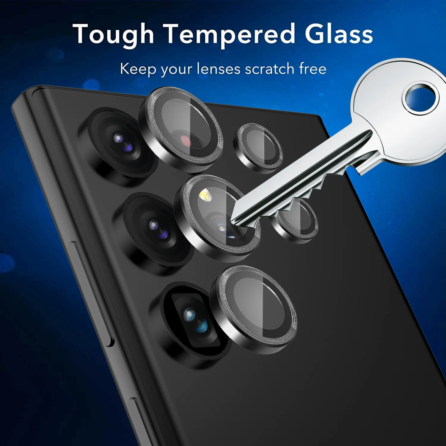 Tough On Samsung Galaxy S23 Ultra Rear Camera Lens Protector - Image 3