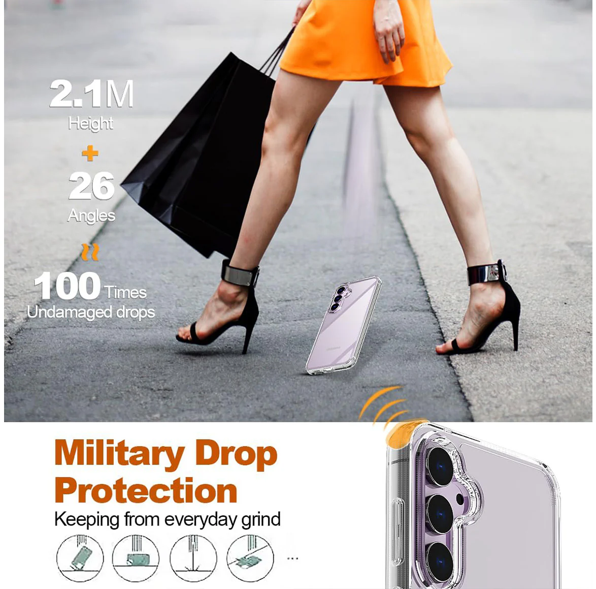 Tough On Samsung Galaxy S24 Case Clear Air - Image 5