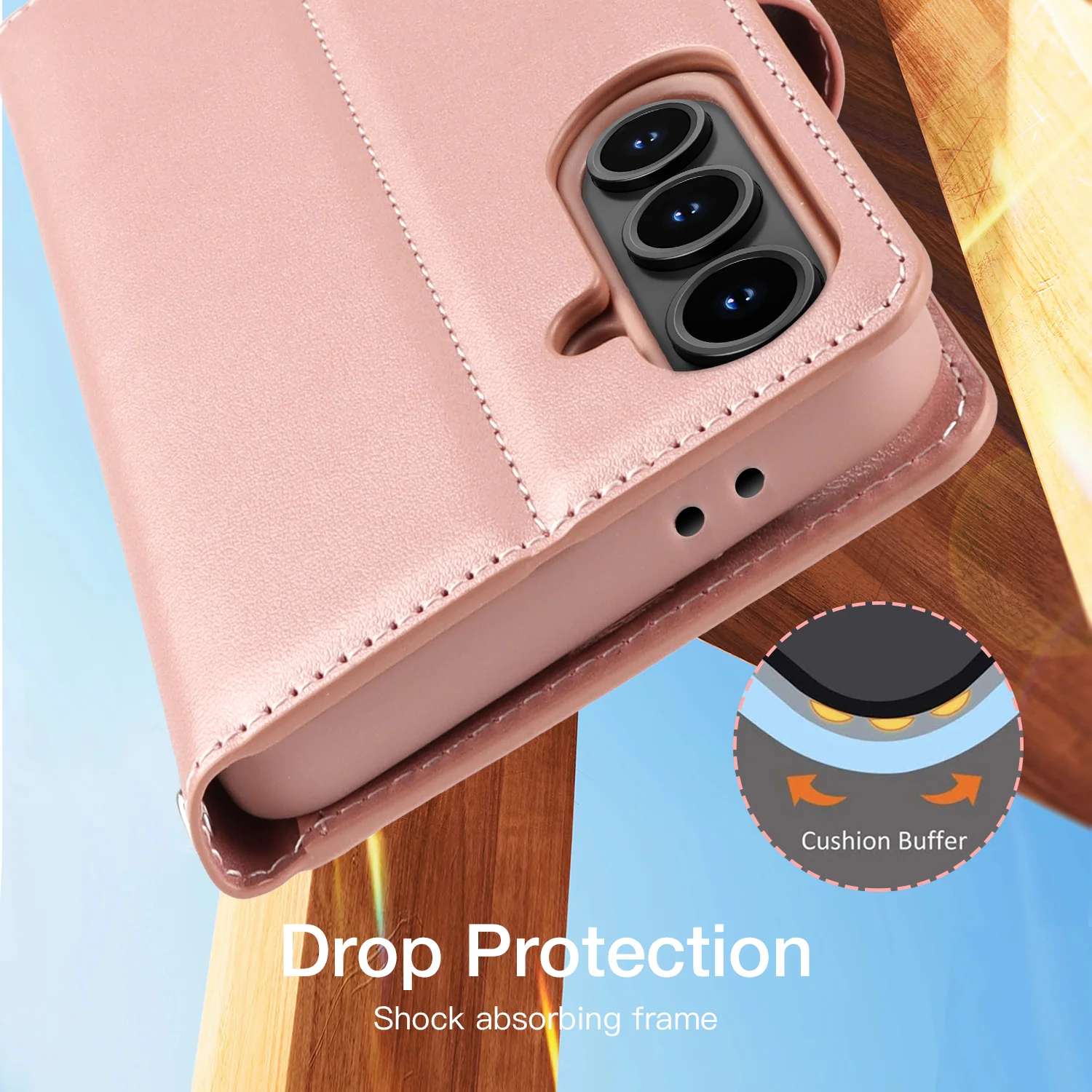 Tough On Samsung Galaxy S24 FE Flip Wallet Leather Case - Image 12