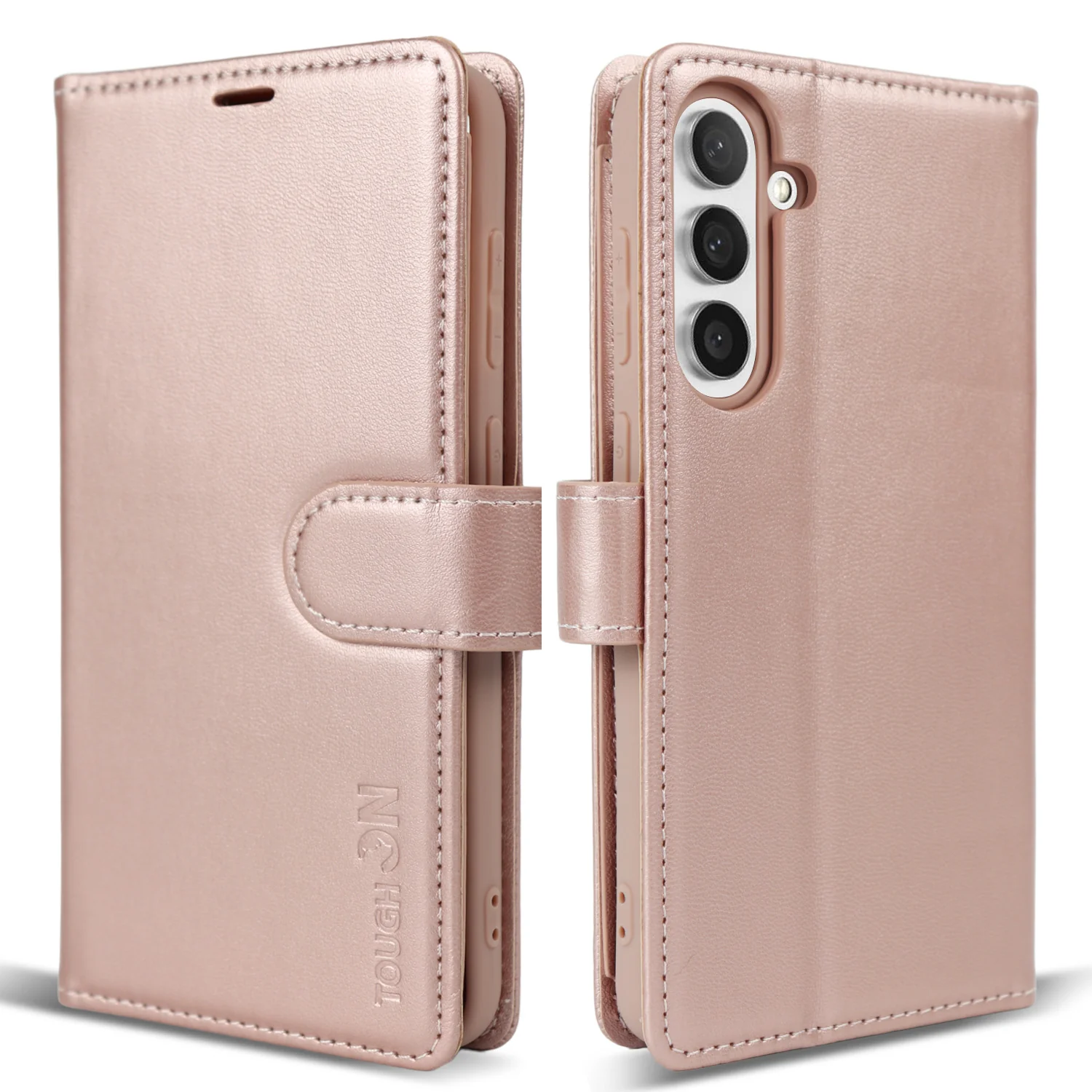 Tough On Samsung Galaxy S24 Flip Wallet Leather Case - Image 9