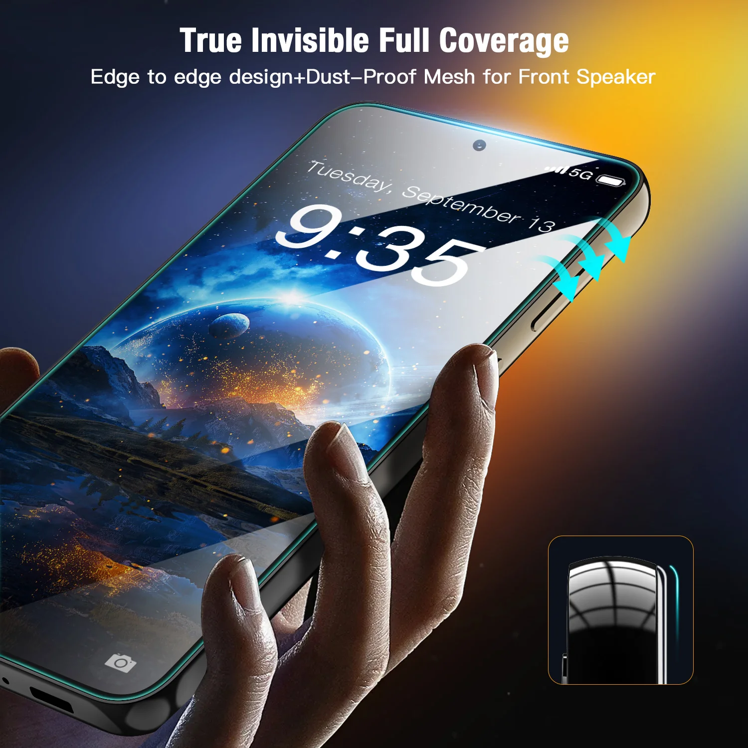 Samsung Galaxy S24 Plus Full Tempered Glass Screen Protector 2P - Image 4