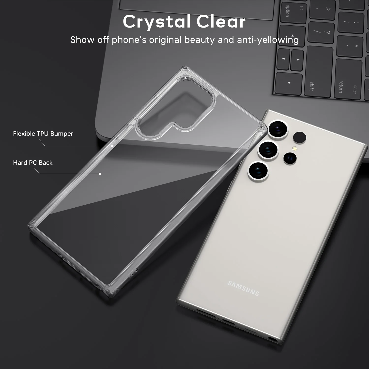 Tough On Samsung Galaxy S24 Ultra Case Clear Air - Image 3