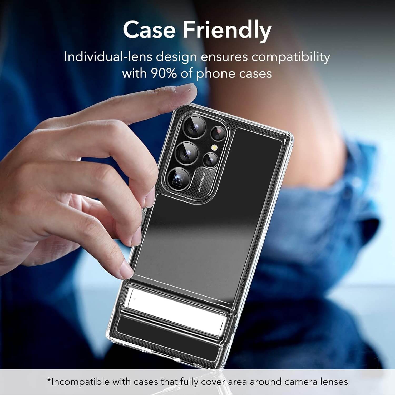 Tough On Samsung Galaxy S24 Ultra Camera Lens Protector - Image 7